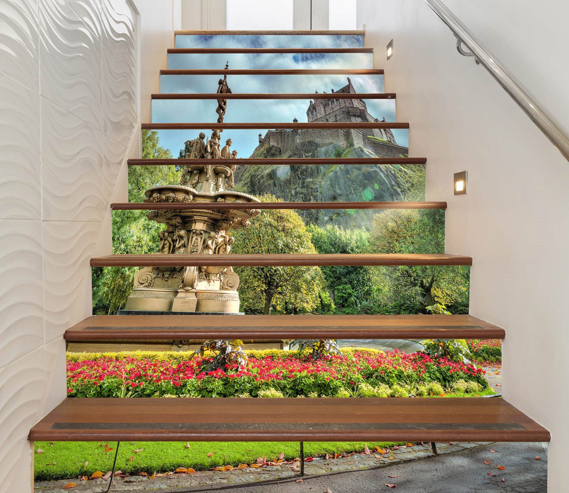 3D Garden Statue 9967 Assaf Frank Stair Risers