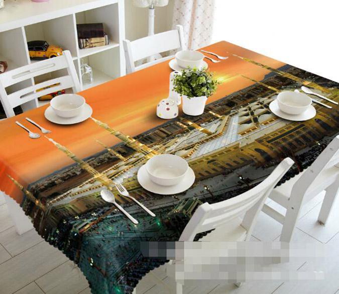 3D Grand Palace 876 Tablecloths