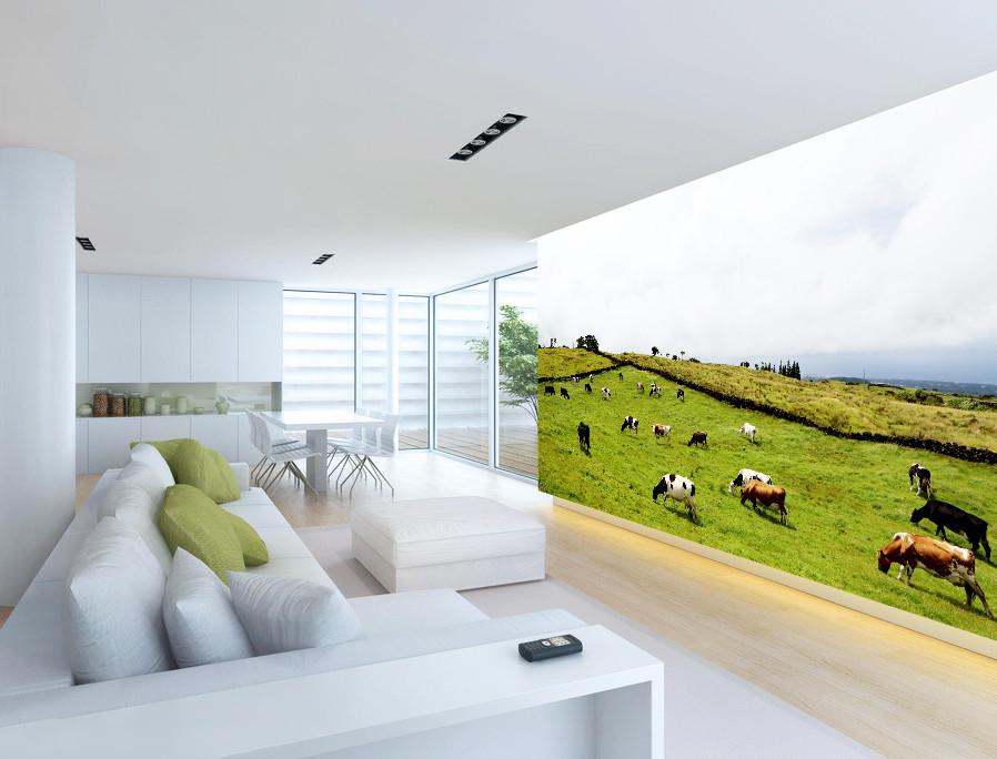 3D Grass Hill Cow 288
