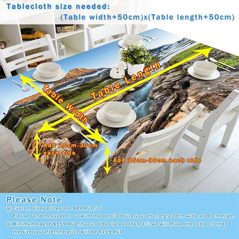 3D Grassland Horse 1179 Tablecloths