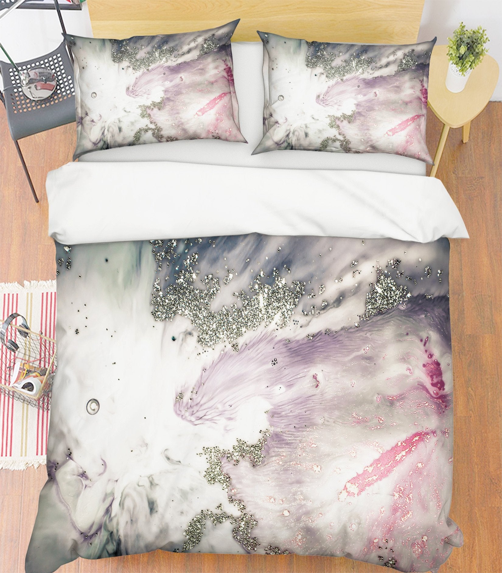 3D Graffiti Ink Painting 064 Bed Pillowcases Quilt