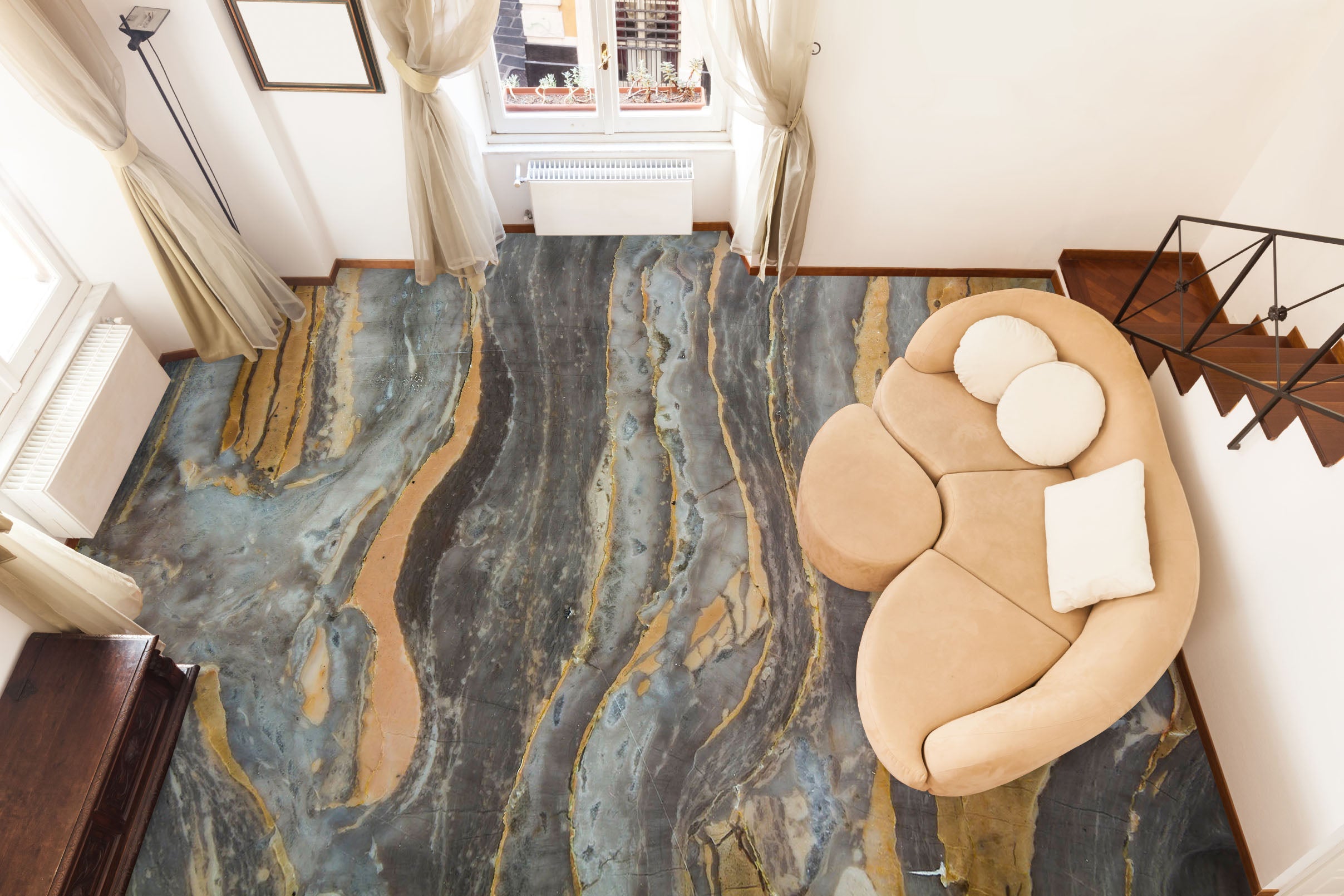 3D Geological Texture 919 Floor Mural  Wallpaper Murals Rug & Mat Print Epoxy waterproof bath floor