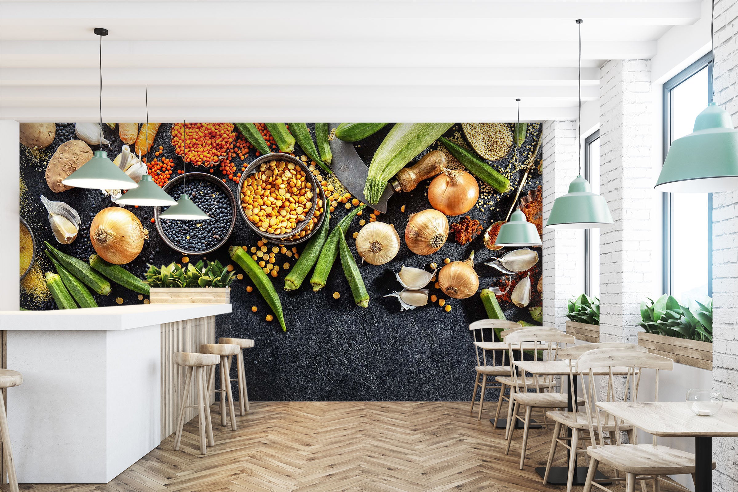 3D Frying Pan 1459 Wall Murals